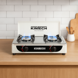 Plantilla a Gas 2 Quemadores Kintech | Compacta y potente